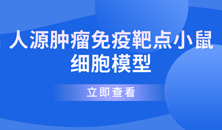 人源腫瘤免疫靶點小鼠細胞模型—科佰生物